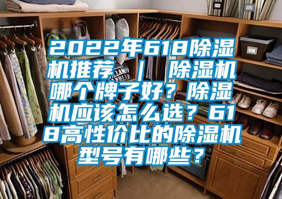 2022年618除濕機(jī)推薦 ｜ 除濕機(jī)哪個牌子好？除濕機(jī)應(yīng)該怎么選？618高性價比的除濕機(jī)型號有哪些？