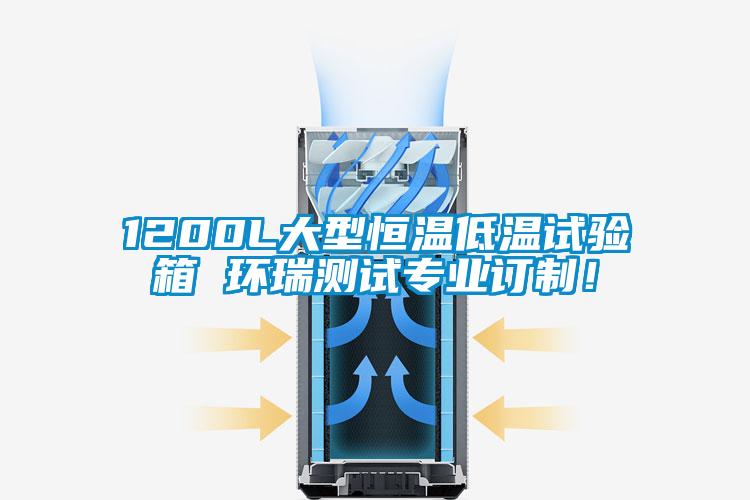 1200L大型恒溫低溫試驗(yàn)箱 環(huán)瑞測試專業(yè)訂制！