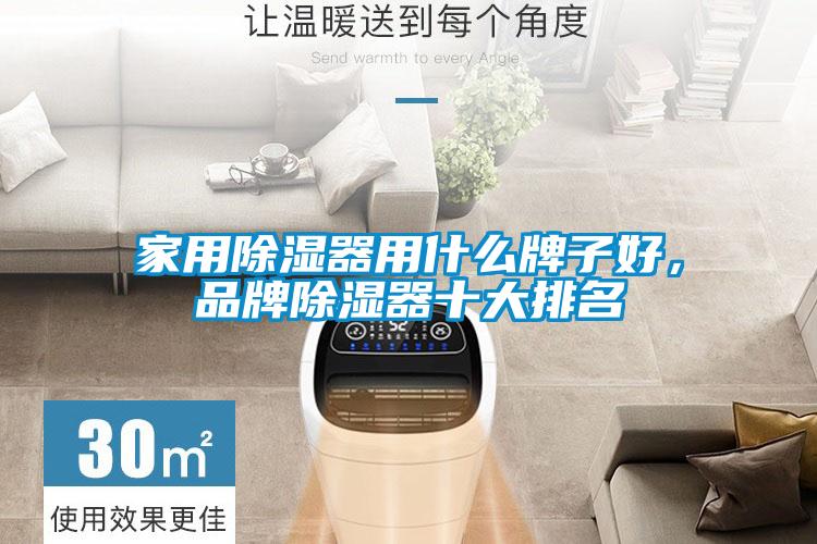 家用除濕器用什么牌子好，品牌除濕器十大排名