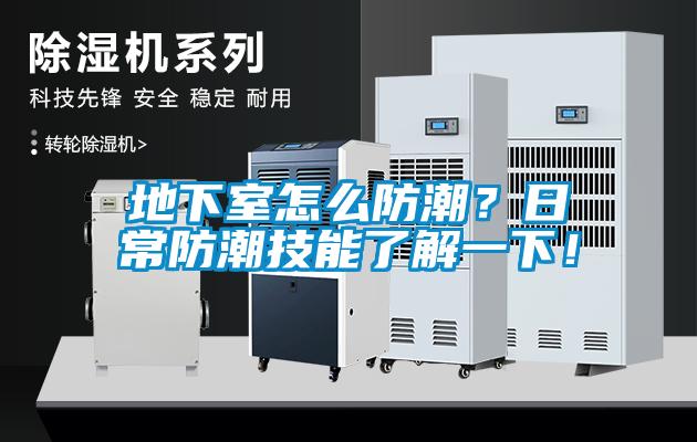 地下室怎么防潮？日常防潮技能了解一下！