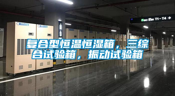 復合型恒溫恒濕箱，三綜合試驗箱，振動試驗箱