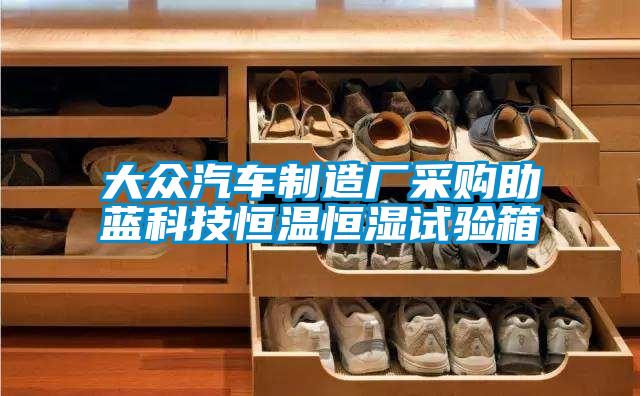 大眾汽車(chē)制造廠(chǎng)采購(gòu)助藍(lán)科技恒溫恒濕試驗(yàn)箱