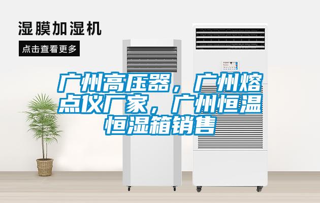 廣州高壓器，廣州熔點儀廠家，廣州恒溫恒濕箱銷售