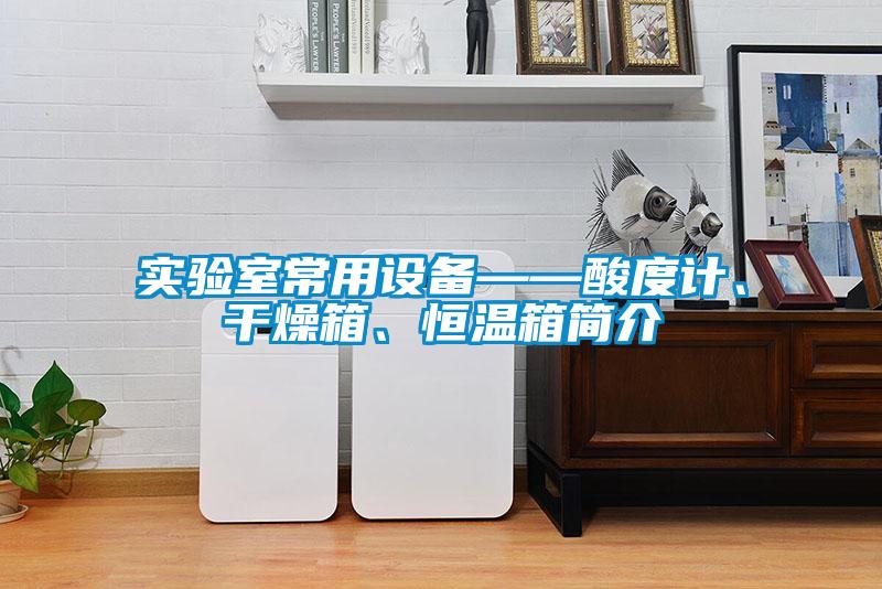 實驗室常用設(shè)備——酸度計、干燥箱、恒溫箱簡介