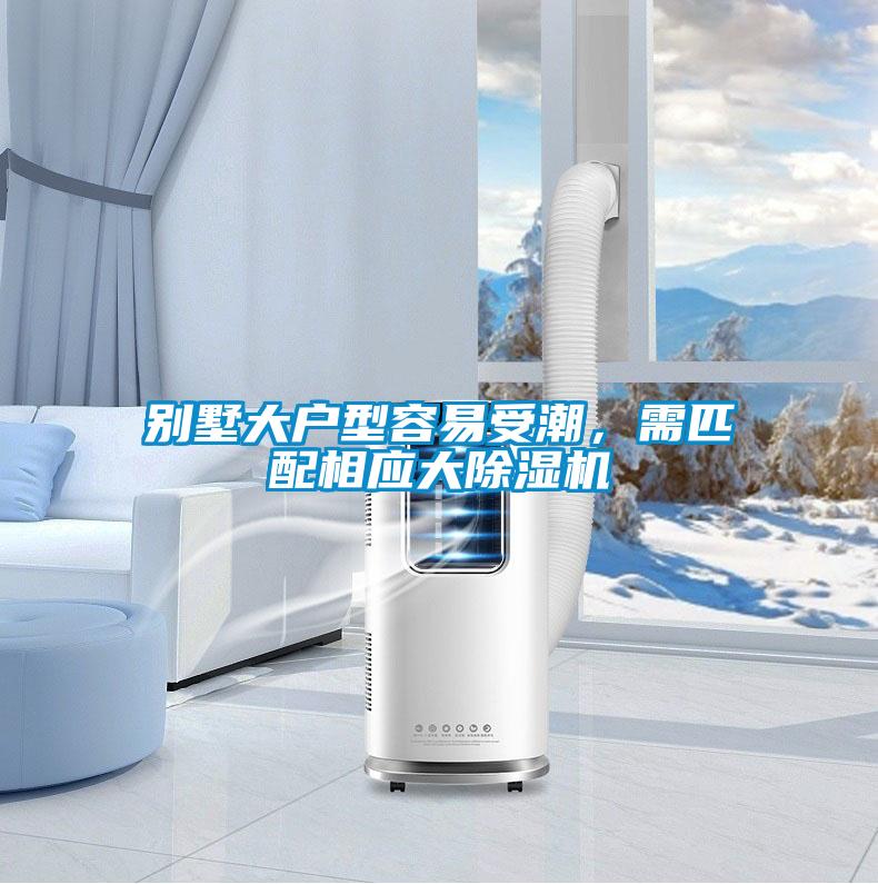 別墅大戶型容易受潮，需匹配相應大除濕機