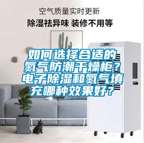 如何選擇合適的氮?dú)夥莱备稍锕?？電子除濕和氮?dú)馓畛淠姆N效果好？