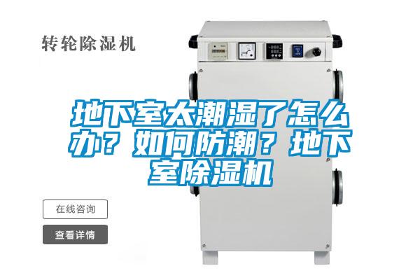 地下室太潮濕了怎么辦？如何防潮？地下室除濕機(jī)