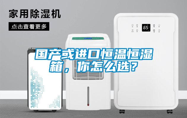 國產(chǎn)或進口恒溫恒濕箱，你怎么選？