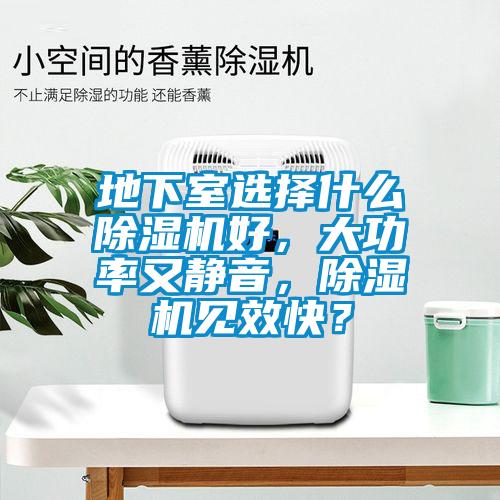 地下室選擇什么除濕機好，大功率又靜音，除濕機見效快？