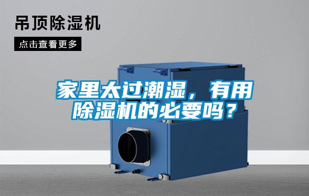 家里太過潮濕，有用除濕機的必要嗎？