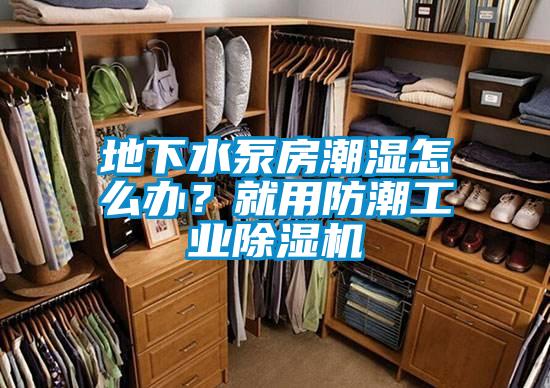 地下水泵房潮濕怎么辦？就用防潮工業(yè)除濕機(jī)