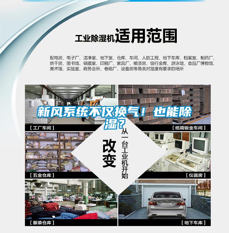 新風(fēng)系統(tǒng)不僅換氣！也能除濕？
