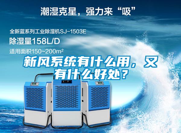 新風(fēng)系統(tǒng)有什么用，又有什么好處？