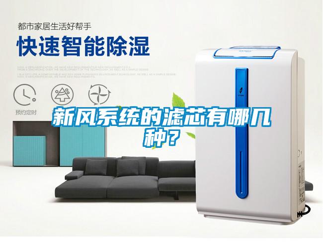 新風(fēng)系統(tǒng)的濾芯有哪幾種？