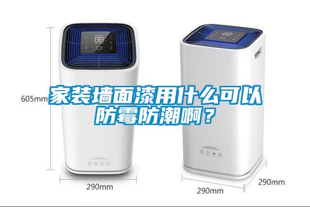 家裝墻面漆用什么可以防霉防潮??？