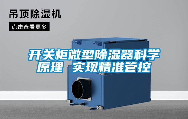 開關(guān)柜微型除濕器科學(xué)原理 實現(xiàn)精準管控