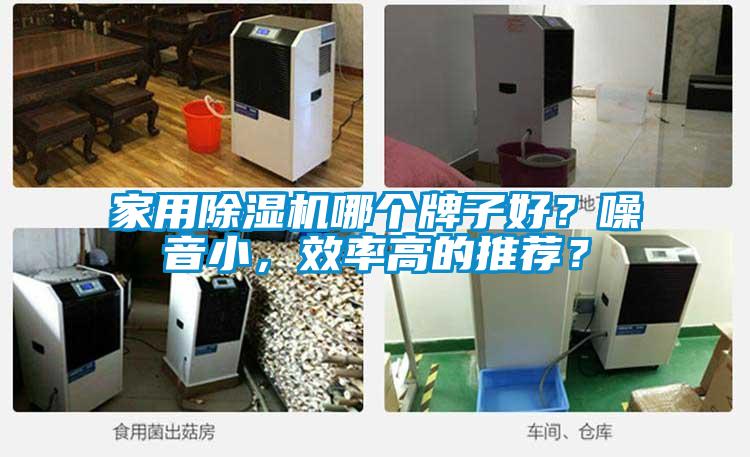 家用除濕機哪個牌子好？噪音小，效率高的推薦？