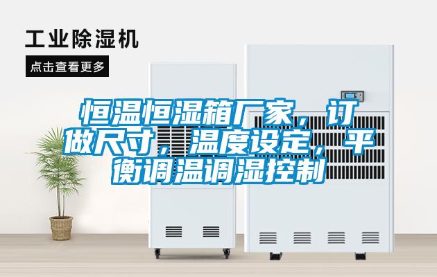 恒溫恒濕箱廠家，訂做尺寸，溫度設(shè)定，平衡調(diào)溫調(diào)濕控制