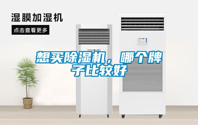 想買除濕機(jī)，哪個(gè)牌子比較好