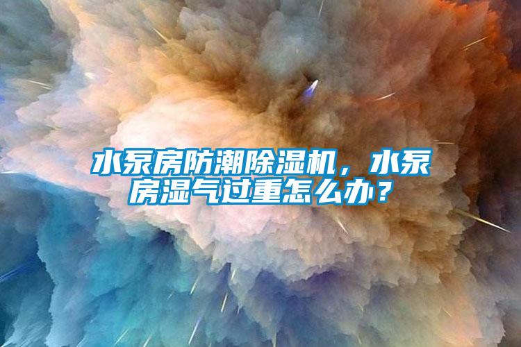 水泵房防潮除濕機(jī)，水泵房濕氣過(guò)重怎么辦？