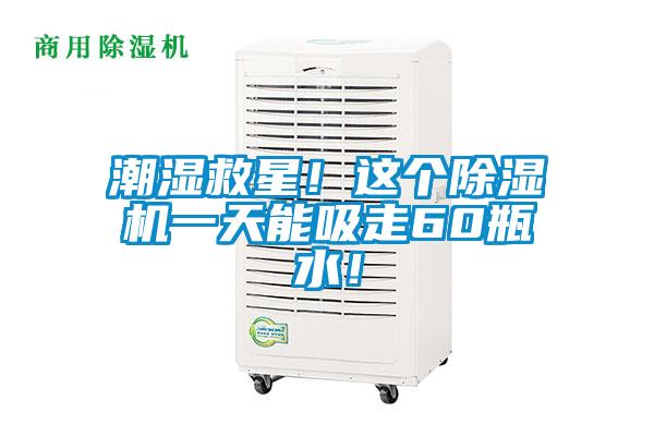 潮濕救星！這個(gè)除濕機(jī)一天能吸走60瓶水！