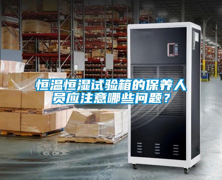 恒溫恒濕試驗(yàn)箱的保養(yǎng)人員應(yīng)注意哪些問(wèn)題？