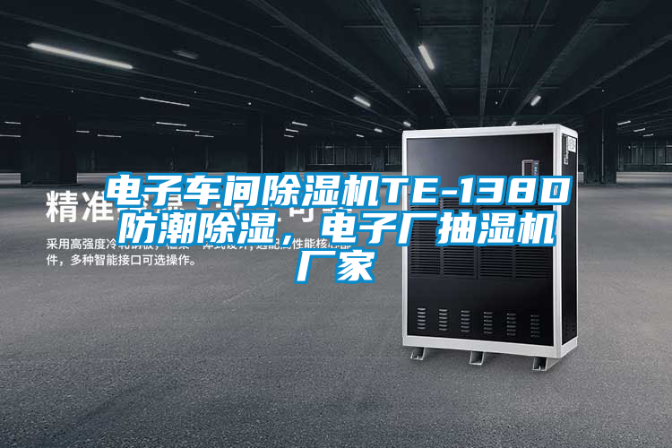 電子車間除濕機TE-138D防潮除濕，電子廠抽濕機廠家