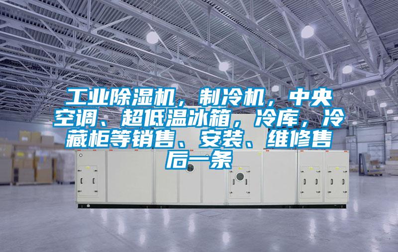 工業(yè)除濕機，制冷機，中央空調、超低溫冰箱，冷庫，冷藏柜等銷售、安裝、維修售后一條