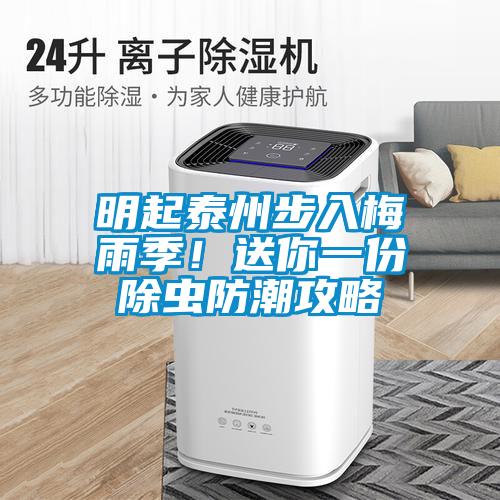 明起泰州步入梅雨季！送你一份除蟲防潮攻略