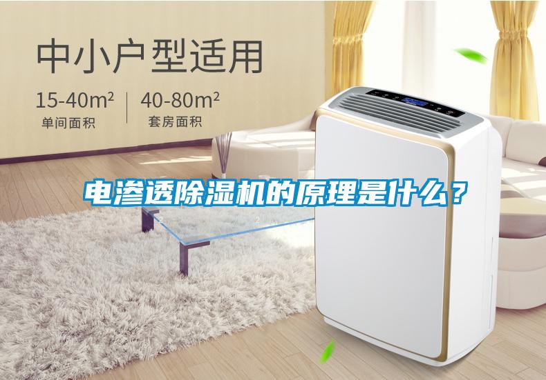 電滲透除濕機的原理是什么？