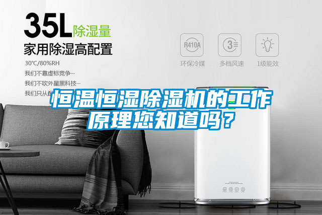 恒溫恒濕除濕機(jī)的工作原理您知道嗎？