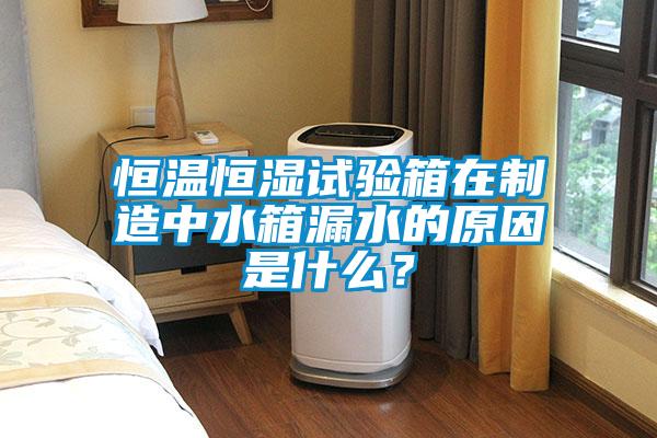 恒溫恒濕試驗(yàn)箱在制造中水箱漏水的原因是什么？