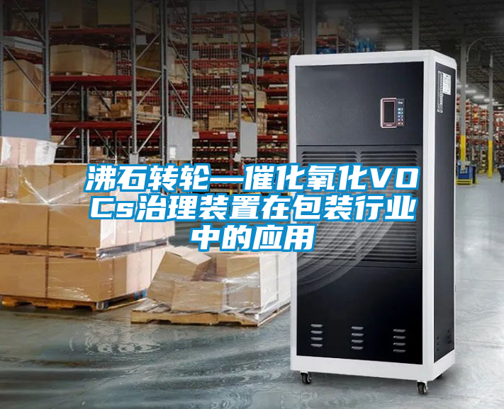 沸石轉輪—催化氧化VOCs治理裝置在包裝行業(yè)中的應用