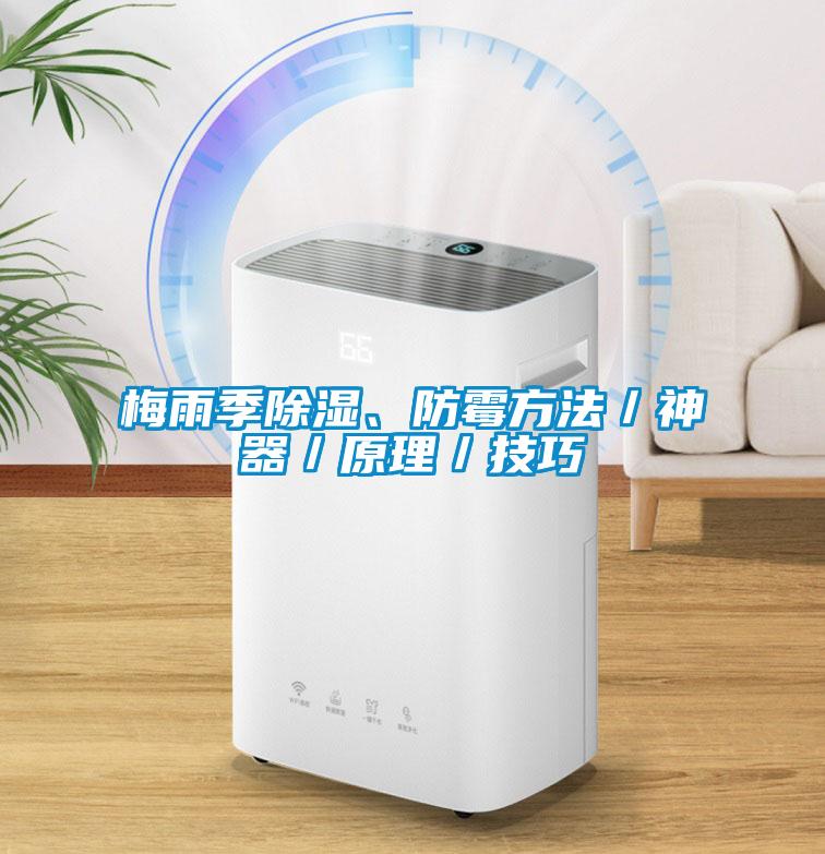 梅雨季除濕、防霉方法／神器／原理／技巧