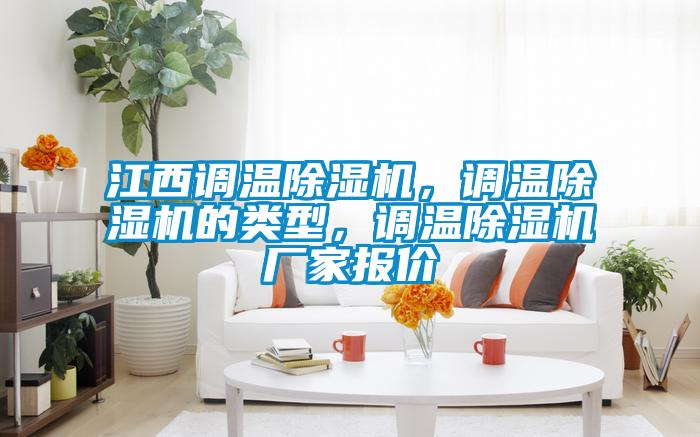 江西調溫除濕機，調溫除濕機的類型，調溫除濕機廠家報價