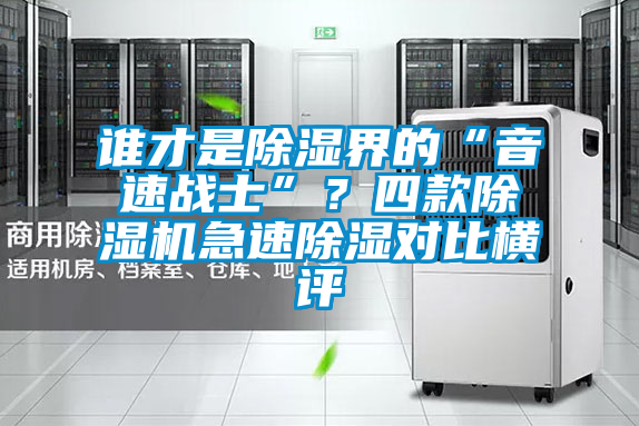 誰才是除濕界的“音速戰(zhàn)士”？四款除濕機急速除濕對比橫評