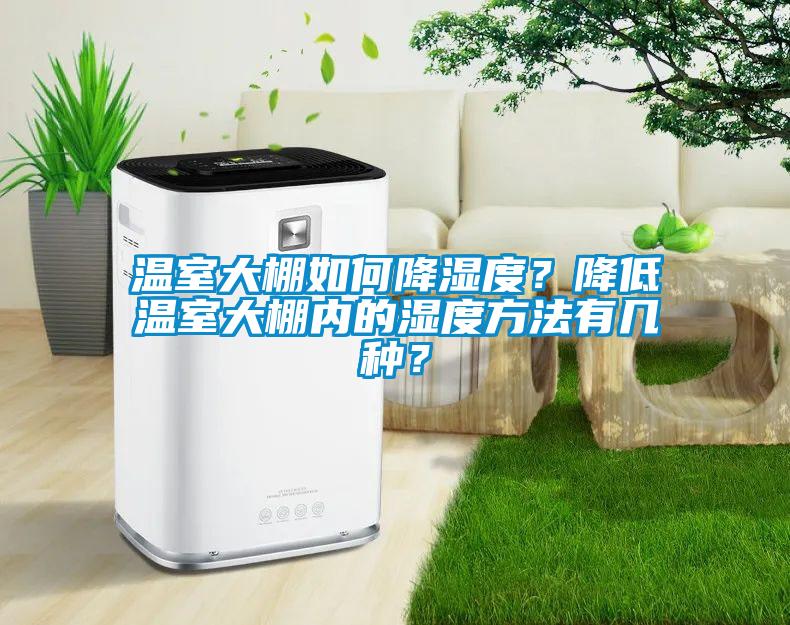 溫室大棚如何降濕度？降低溫室大棚內(nèi)的濕度方法有幾種？