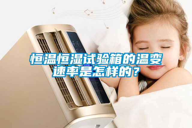 恒溫恒濕試驗(yàn)箱的溫變速率是怎樣的？