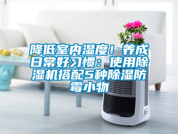 降低室內濕度！養(yǎng)成日常好習慣：使用除濕機搭配5種除濕防霉小物