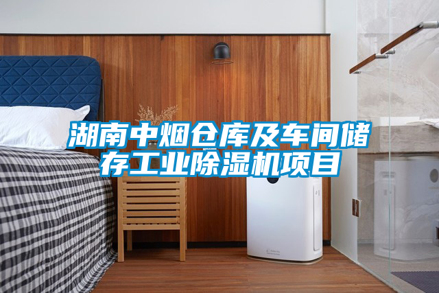 湖南中煙倉庫及車間儲存工業(yè)除濕機(jī)項目