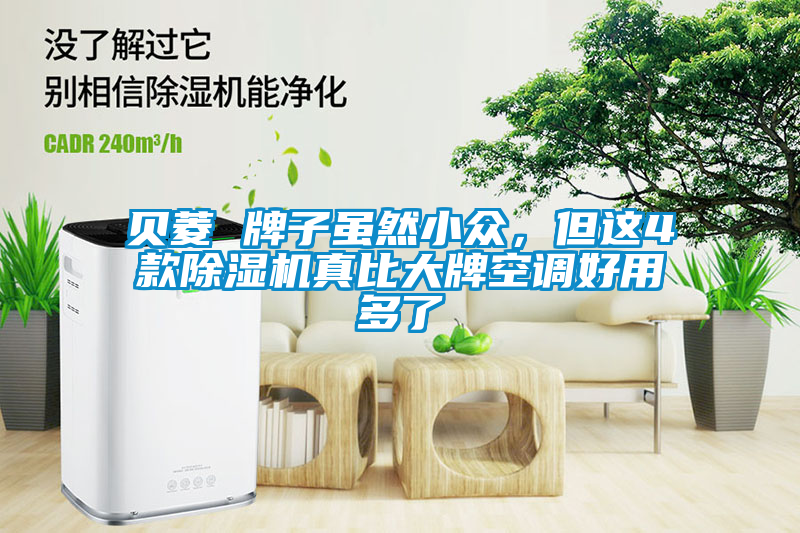 貝菱 牌子雖然小眾，但這4款除濕機真比大牌空調(diào)好用多了