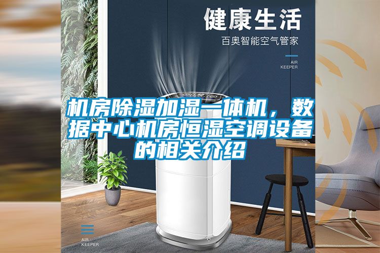 機房除濕加濕一體機，數(shù)據(jù)中心機房恒濕空調(diào)設備的相關介紹
