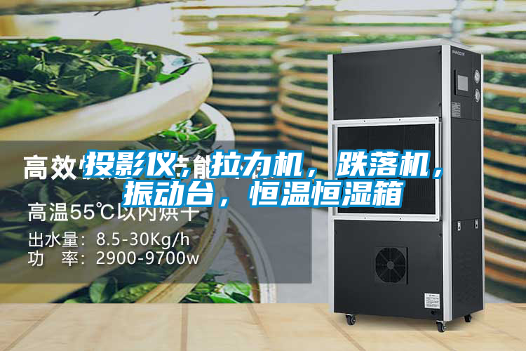 投影儀，拉力機(jī)，跌落機(jī)，振動(dòng)臺(tái)，恒溫恒濕箱