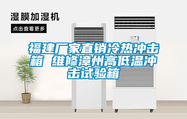 福建廠家直銷(xiāo)冷熱沖擊箱 維修漳州高低溫沖擊試驗(yàn)箱