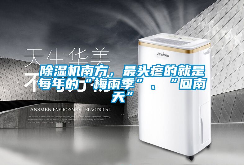除濕機南方，最頭疼的就是每年的“梅雨季”、“回南天”