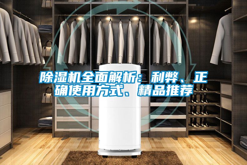 除濕機全面解析：利弊、正確使用方式、精品推薦