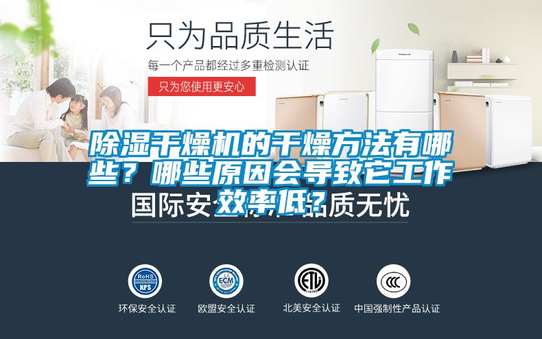 除濕干燥機(jī)的干燥方法有哪些？哪些原因會導(dǎo)致它工作效率低？