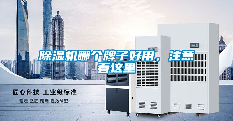 除濕機哪個牌子好用，注意看這里