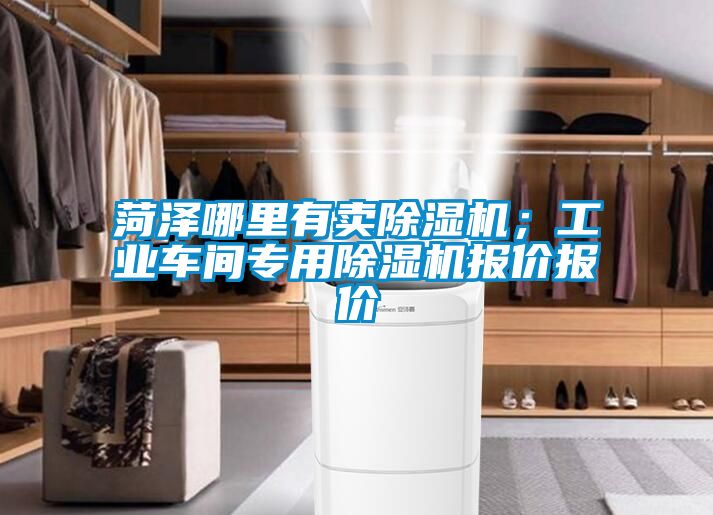 菏澤哪里有賣除濕機；工業(yè)車間專用除濕機報價報價