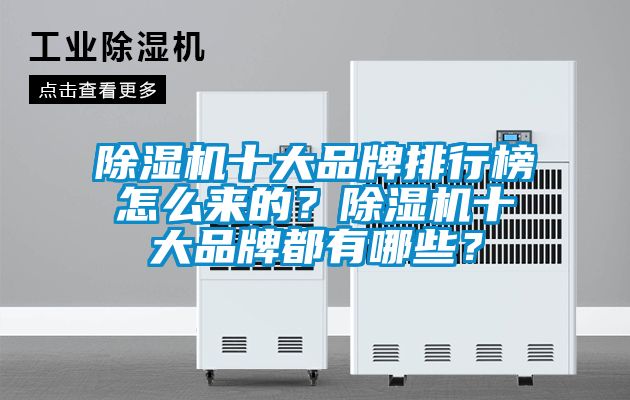 除濕機(jī)十大品牌排行榜怎么來的？除濕機(jī)十大品牌都有哪些？